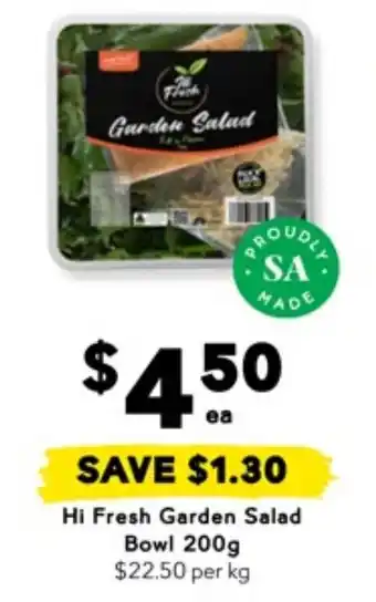 Drakes Hi Fresh Garden Salad Bowl offer