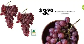 Drakes Australian Loose Dark Grapes offer