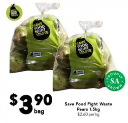 Drakes Save Food Fight Waste Pears offer