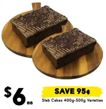 Drakes Slab Cakes offer