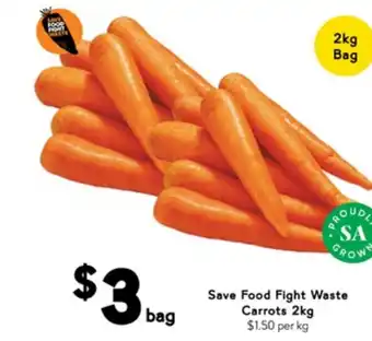 Drakes Save Food Fight Waste Carrots offer