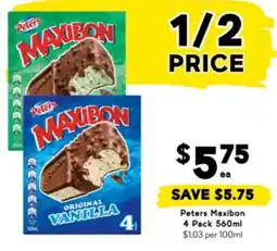 Drakes Peters Maxibon offer