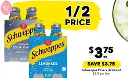 Drakes Schweppes Mixers offer