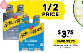 Drakes Schweppes Mixers offer