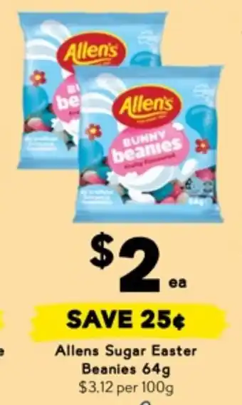 Drakes Allens Sugar Easter Beanies offer