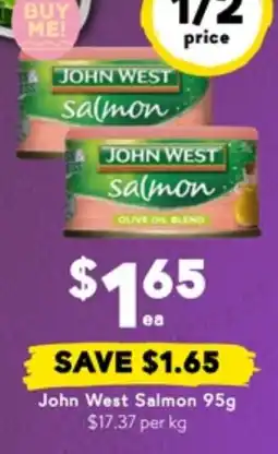 Drakes John West Salmon offer