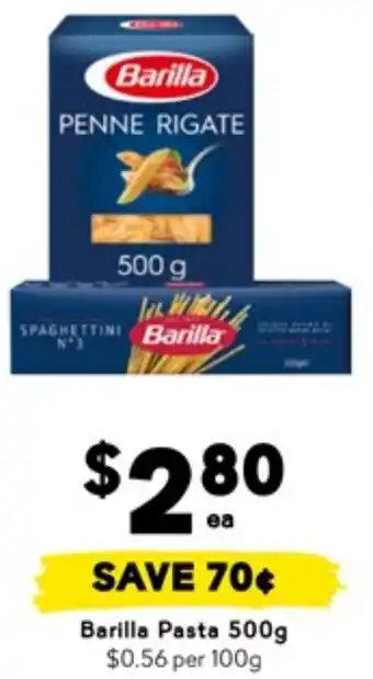 Drakes Barilla Pasta offer