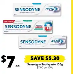 Drakes Sensodyne Toothpaste offer