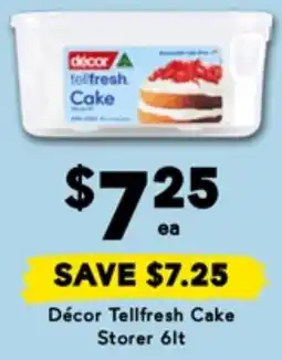 Drakes Décor Tellfresh Cake Storer offer