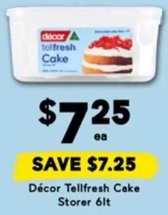 Drakes Décor Tellfresh Cake Storer offer