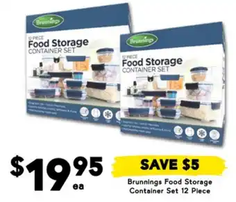 Drakes Brunnings Food Storage Container Set offer