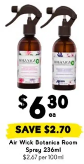 Drakes Air Wick Botanica Room Spray offer