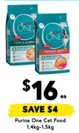 Drakes Purina One Cat Food offer