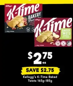 Drakes Kellogg's K-Time Baked Twists offer