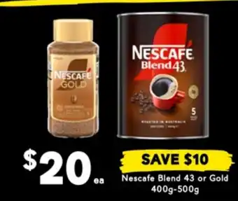 Drakes Nescafe Blend 43 or Gold offer