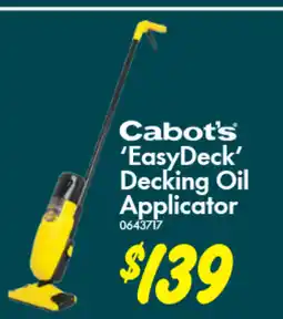 Bunnings 'EasyDeck' Decking Oil Applicator offer