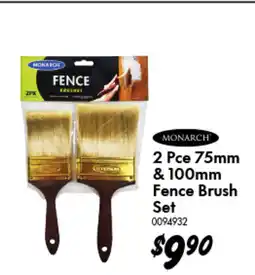 Bunnings Fence Brush Set offer