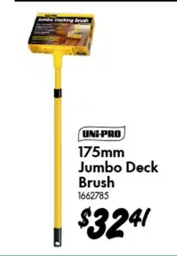 Bunnings Jumbo Deck Brush offer