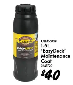 Bunnings 'EasyDeck' Maintenance Coat offer