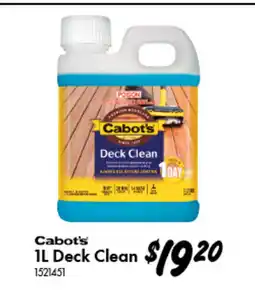 Bunnings Deck Clean offer