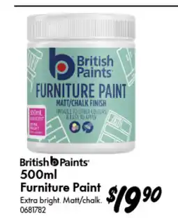 Bunnings Furniture Paint offer