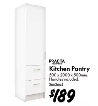 Bunnings Kitchen Pantry offer