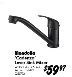 Bunnings Lever Sink Mixer offer