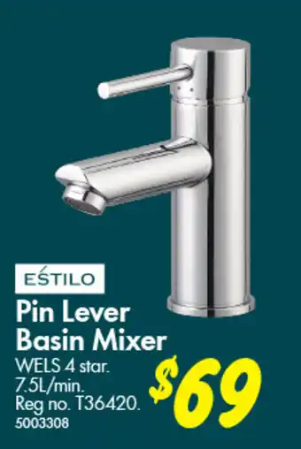 Bunnings Pin Lever Basin Mixer offer