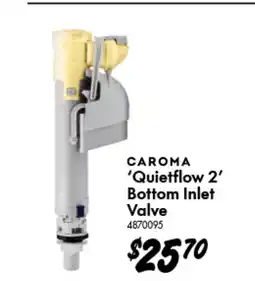 Bunnings 'Quietflow 2' Bottom Inlet Valve offer