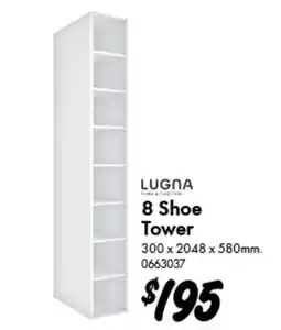 Bunnings 8 Shoe Tower offer