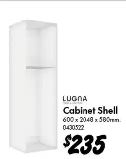 Bunnings Cabinet Shell offer