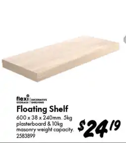 Bunnings Floating Shelf offer