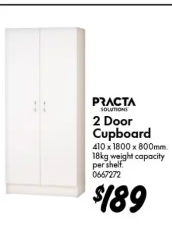 Bunnings 2 Door Cupboard offer