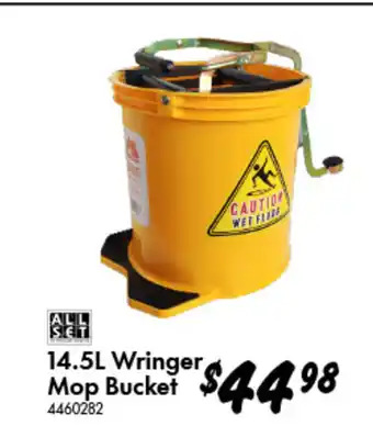 Bunnings Wringer Mop Bucket offer