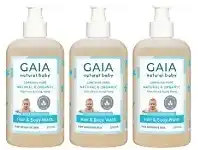 Gaia Natural Baby Hair & Body Wash 500ml
