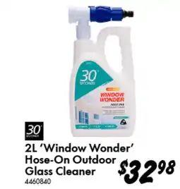 Bunnings 'Window Wonder' Hose-On Outdoor Glass Cleaner offer