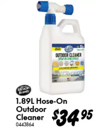 Bunnings Hose-On Outdoor Cleaner offer