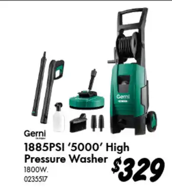 Bunnings High Pressure Washer offer