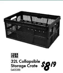 Bunnings Collapsible Storage Crate offer