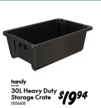 Bunnings Heavy Duty Storage Crate offer