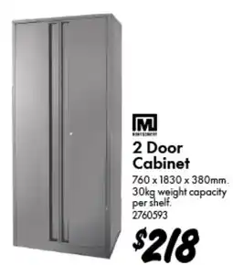 Bunnings 2 Door Cabinet offer