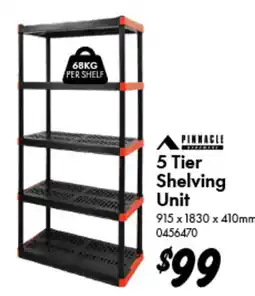 Bunnings 5 Tier Shelving Unit offer