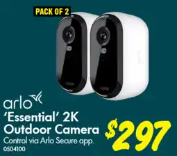 Bunnings 'Essential' 2K Outdoor Camera offer