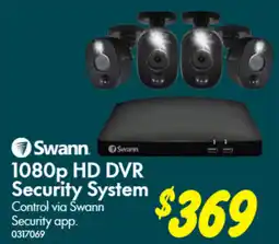 Bunnings 1080p HD DVR Security System offer