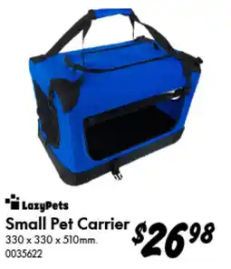 Bunnings Small Pet Carrier offer