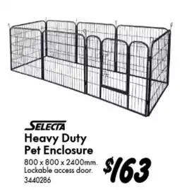 Bunnings Heavy Duty Pet Enclosure offer