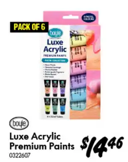 Bunnings Luxe Acrylic Premium Paints offer