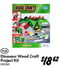 Bunnings Dinosaur Wood Craft Project Kit offer