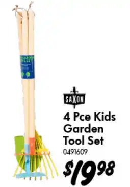 Bunnings 4 Pce Kids Garden Tool Set offer