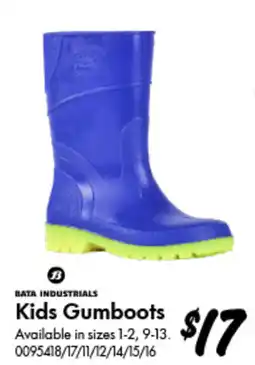 Bunnings Kids Gumboots offer